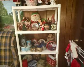 Christmas & Tin Containers