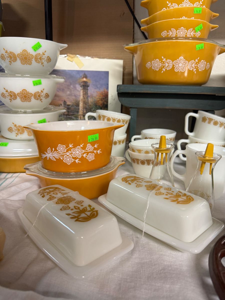 Vintage Pyrex collection