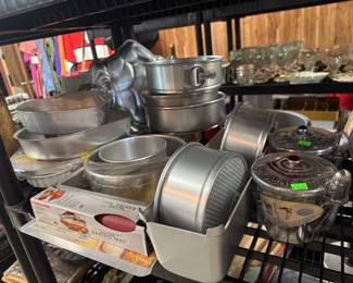 Baking pans galore