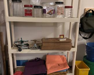 More shelving for sale and misc garage