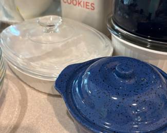Corning Ware and Bean Pots