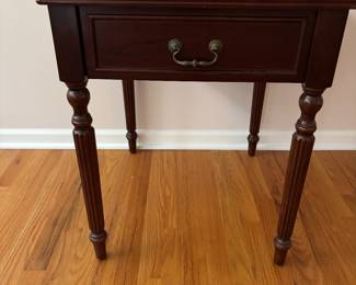 Nice Mahogany side table with drawer