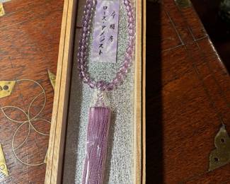 Ameythist "Joy, Hope and Peace" Womens Prayer Beads