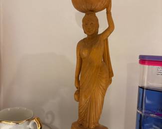 India Lady w Basket