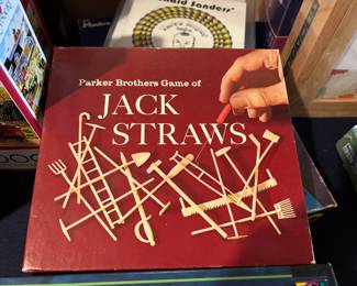 Jack Straws Parker Brothers