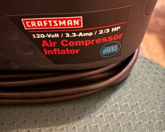 Air Compressor inflator - Craftsman