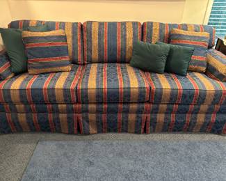 Traditional 3 cushion sofa. Excellent condition.