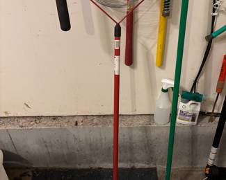 Lawn tools and gum ball picker upper
