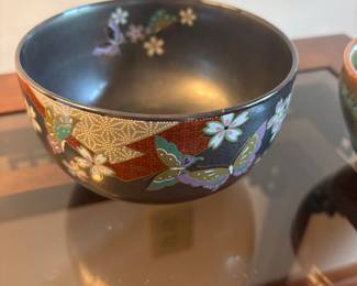 Zui Pottery Butterfly Yuzen Multi-purpose Bowl