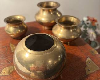 India Brass Bowls