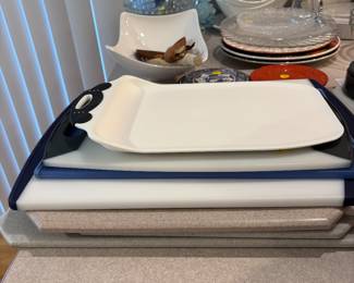 A multitude of cutting boards