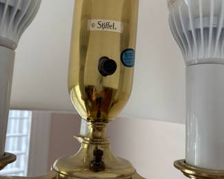 Stiffel Brass Floor Lamp