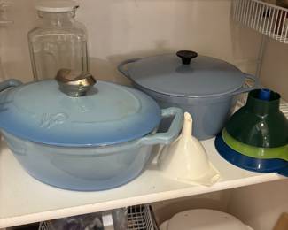 Wolfgang PuckBlue Covered Heavy Dish,, French Blue Cover Dish - heavy