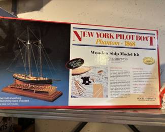 New York Pilot Boat Phantom 1868 Wooden Ship Model Kit