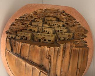 Arizona Pueblo Village vase