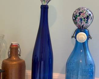 More cobalt blue and watering bulbs