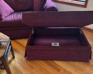 Ottoman opens for Storage