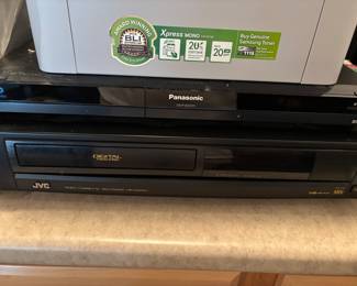 Panasonic Blue Ray JVC Video Set Recorder