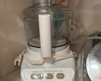 Kitchen Aid Food Processor - missing blades