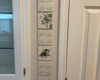 Wonderful Japanese tiled calendar