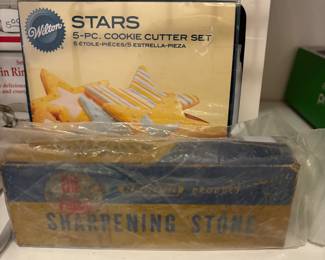 Sharpening Stone, Cookie Cutter Set, Digital Remote Dual Probe Food Thermometer