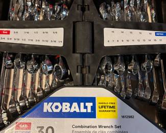 Kobalt 30 pc Combination Wrench Set