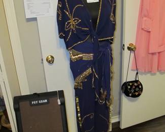 Handmade professional belly dancer outfit/costume (I Dream of Jeannie?)