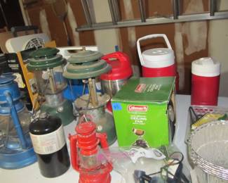 Loads of camping equipment