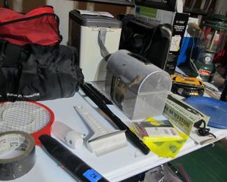 Loads of camping equipment