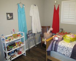 Vintage clothing assortment