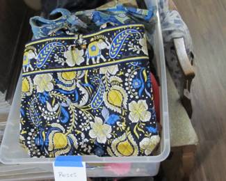 Nice purses, including Vera Bradley