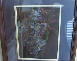 Barnett Lopez pastel drawing
