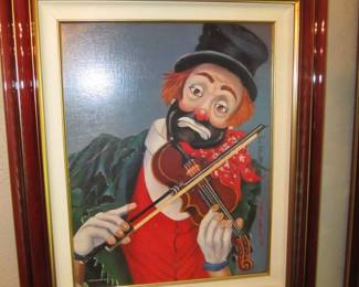 World-renowned RED SKELTON, signed, "Maestro"