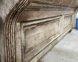 Antique French shop counter 