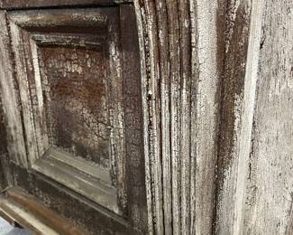 Antique French shop counter 