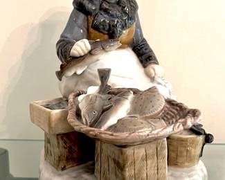 Danish art featuring a seafood harvest