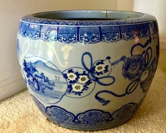 Antique Japanese Hibachi Planter