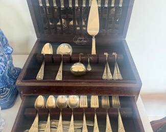 Beautiful and heavy sterling silver flatware