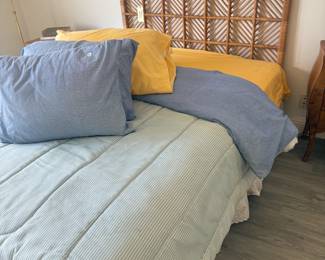 CANE HEADBOARD - MINT CONDITION