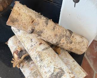 Birch logs