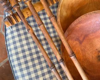 Bamboo Towel Holder -so dope!