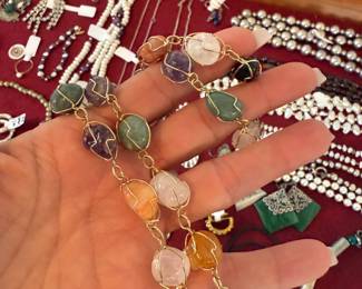 Cool gemstones everywhere 