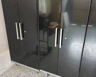 New Age wheeled storage cabinets(2)