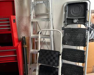 Ladder, step ladder, stepstool