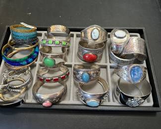Sterling bracelets of the OMG variety