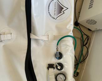 Detail of hyperbaric chamber