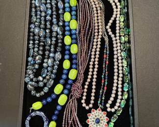 Beaded necklaces