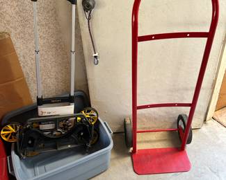 New out of package stair climber hand truck Up Cart, red hand truck