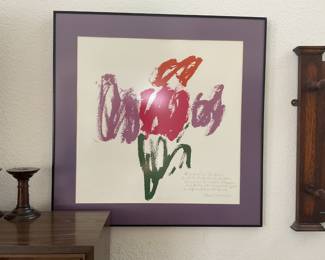 Wall art with a message