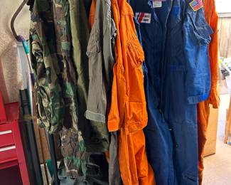 US Coast Guard official clothing jumpsuits, camouflage 2 piece, gear bags